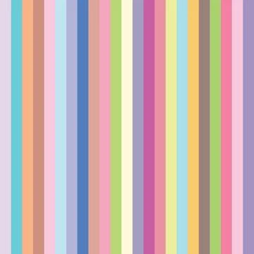 Multicolored pastel striped vector background of rectangles Illustrazione stock