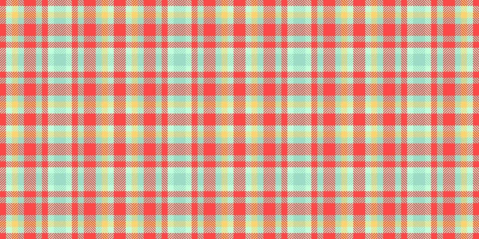Multicolored pattern background fabric, sensual plaid tartan seamless. Stro.. Stock Illustration