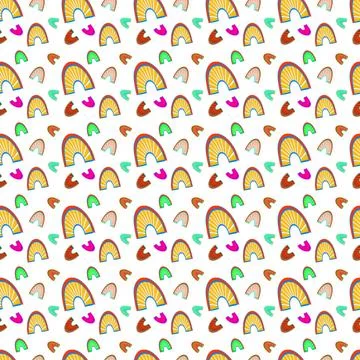 Multicolored pattern Stock Illustration