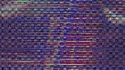 Multicolored pattern light leak holographic background. Looped animation. Stock Footage 121116963