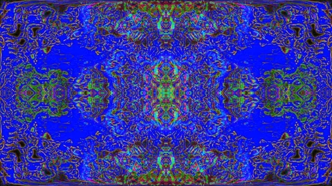 Multicolored pattern light transformations iridescent background. Surrealistic Stock Footage 121421860