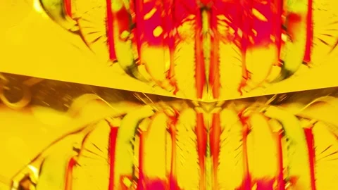 Multicolored patterns in a rotating kaleidoscope Stock Footage 132296958