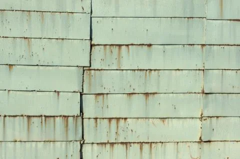 Multicolored peeling wall texture and background. Surface with brush stroke.. Stock Photos