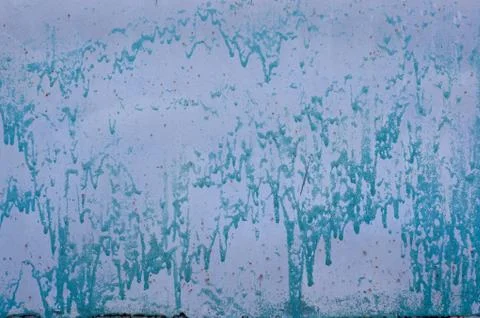 Multicolored peeling wall texture and background. Surface with brush stroke.. Stock Photos