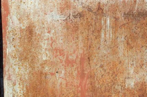 Multicolored peeling wall texture and background. Surface with brush stroke.. Stock Photos