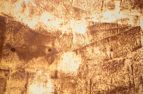 Multicolored peeling wall texture and background. Surface with brush stroke.. Stock Photos