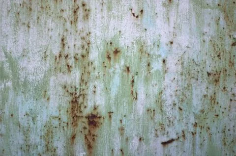 Multicolored peeling wall texture and background. Surface with brush stroke.. Stock Photos