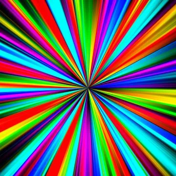 Multicolored pinpoint explosion abstract illustration. Ilustración de archivo