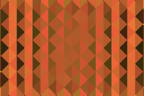 Multicolored pixel background. Abstract texture of triangles, mosaic pattern. Stock Illustration