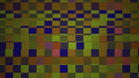 Multicolored Pixelated Background Pattern. Stock Footage 335113576