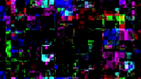 Multicolored pixelated digital background texture. Stock Footage 333520418