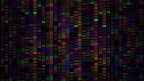 Multicolored pixelated digital background texture. Stock Footage 334342710