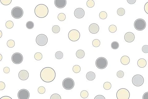 Multicolored Polka Dot Pattern Background Stockillustratie
