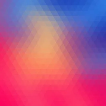 Multicolored polygonal pressed pattern background 스톡 일러스트