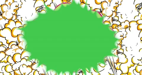 Multicolored Pop Art Background Book Bubble Stock Footage 168044731