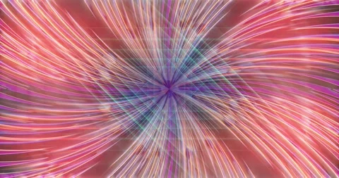 Multicolored rays of light Stock Footage 285498292