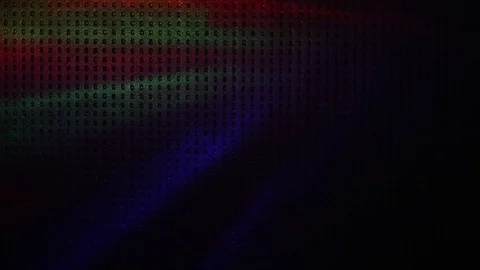 Multicolored rays of light shine in different directions Stock Footage 105740925