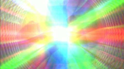 Multicolored Rays Looping Background Stock-Footage 41654007