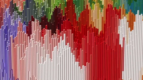 Multicolored Rectangles Stock Footage 162303668