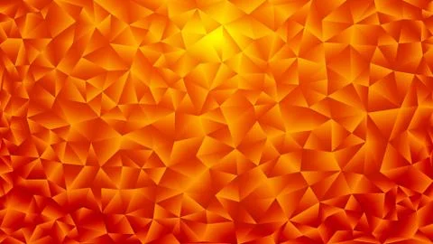 Multicolored red, orange, yellow, multi-colored polygonal kaleidoscope abstra Stock Illustration