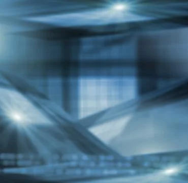 Multicolored repeating geometric pattern in bright blue color for design Stock Illustration