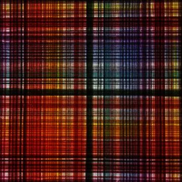 Multicolored retro plaid background pattern with white lines Stock Photos