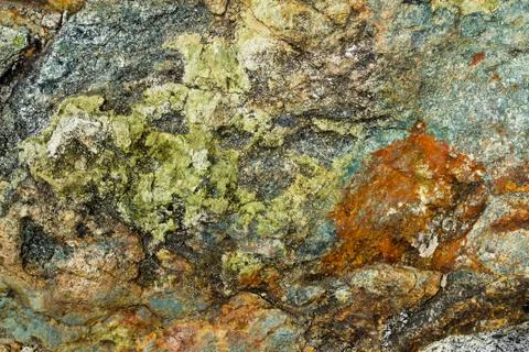 Multicolored rock background Stock Photos