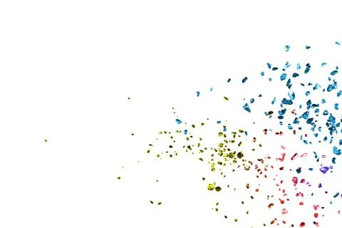 Multicolored Rock texture background. Stock Photos