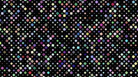 Multicolored rotating square background - seamless loop motion graphic Stock Footage 91824231