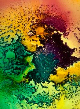 Multicolored rough back Stock Illustration