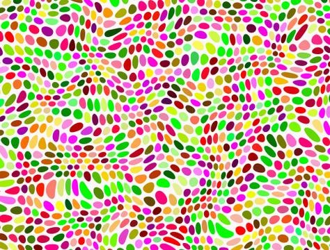 Multicolored rounds bokeh background Stock Illustration