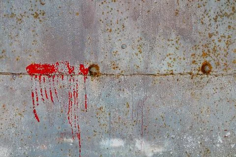 Multicolored rusty metal texture background Stock Photos