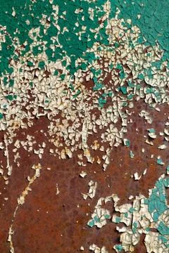Multicolored rusty metal texture background Stock Photos