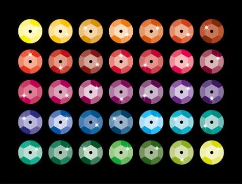 Multicolored sequin, glitter. Abstract background. Illustrazione stock