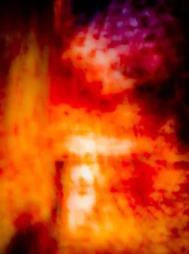 Multicolored shapes on an abstract background Stock Photos