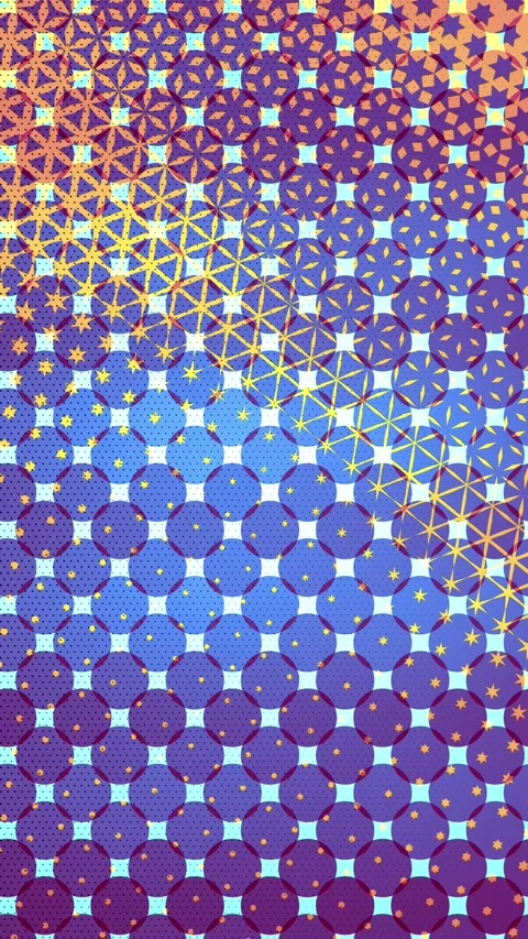 Multicolored Shapes Dynamic Forms Flow Seamless Looping Stock Footage 249397684