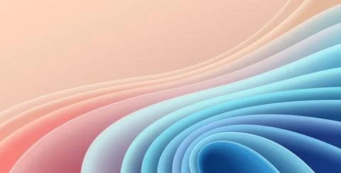 Multicolored Sheets of Paper Abstract Background Stock Illustration