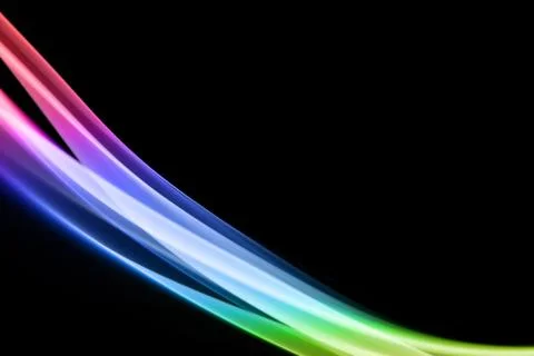 Multicolored smoke Stock Photos