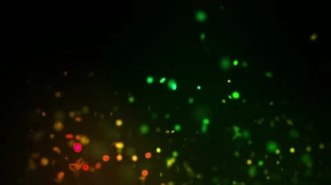 Multicolored sparkles appearing Stock Footage 10853388