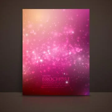 Multicolored sparkling background with glowing sparkles and glit Stock Illustration