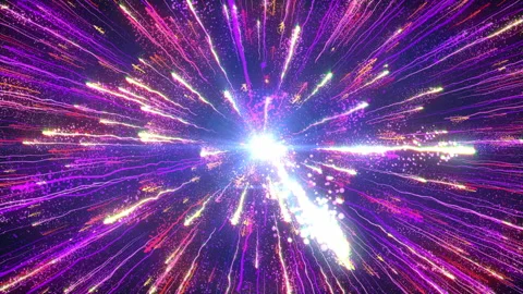 Multicolored sparks of fireworks Stock Footage 182770422