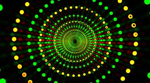 Multicolored sphere. Abstract background. Funny abstract geometric reflection Stockillustratie