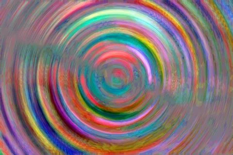 Multicolored spiral circles for the background Stock Illustration