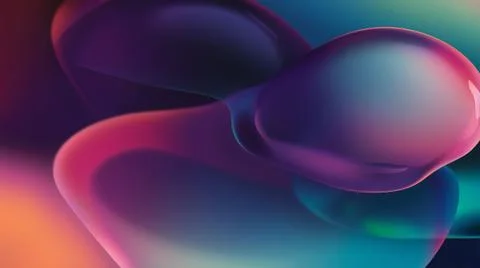 Multicolored Spots Background Stock Illustration