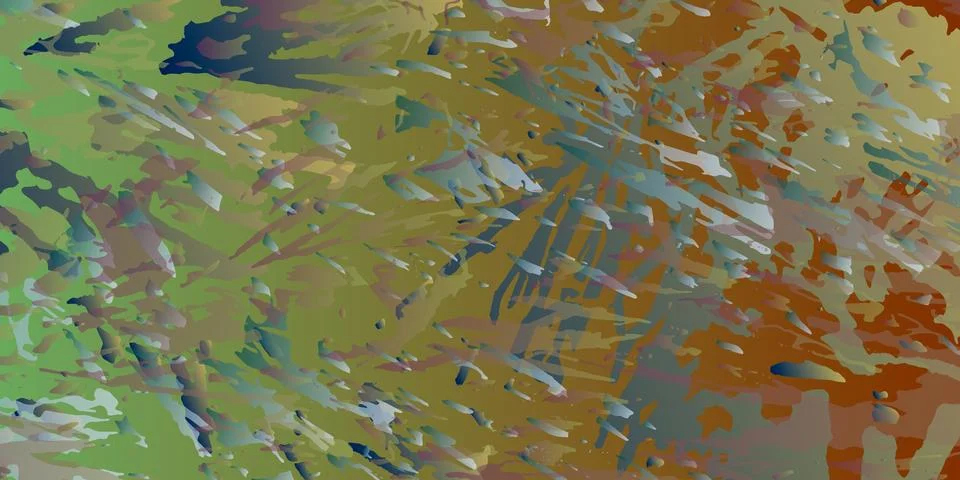 Multicolored spots. Background of torn multi-colored spots. Vector illustrati Illustrazione stock