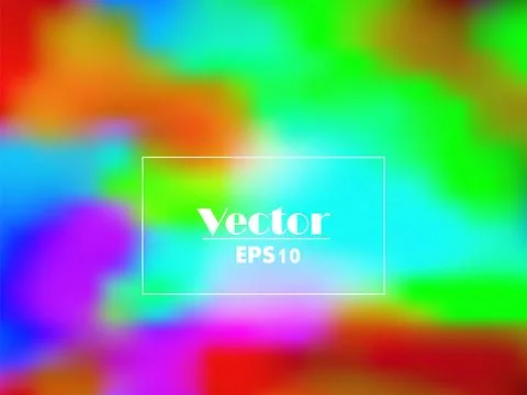 Multicolored spotted blurred vector gradient digital vector background Stock Illustration