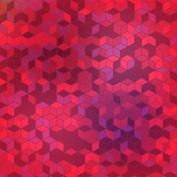 Multicolored square bacground Stock Illustration