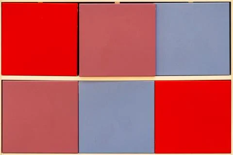 Multicolored squares. Different backgrounds. Copy the space Foto stock