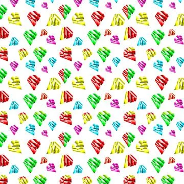Multicolored stones Stock Illustration