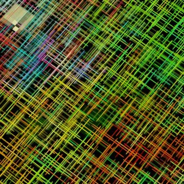 Multicolored  striped and grid shape pattern as abstract background. 스톡 일러스트